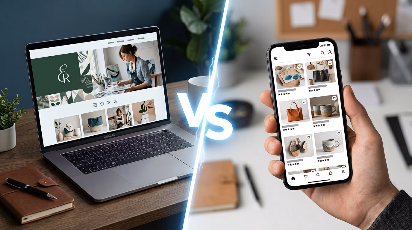 Selling Digital Products: Own Website vs Marketplaces Guide