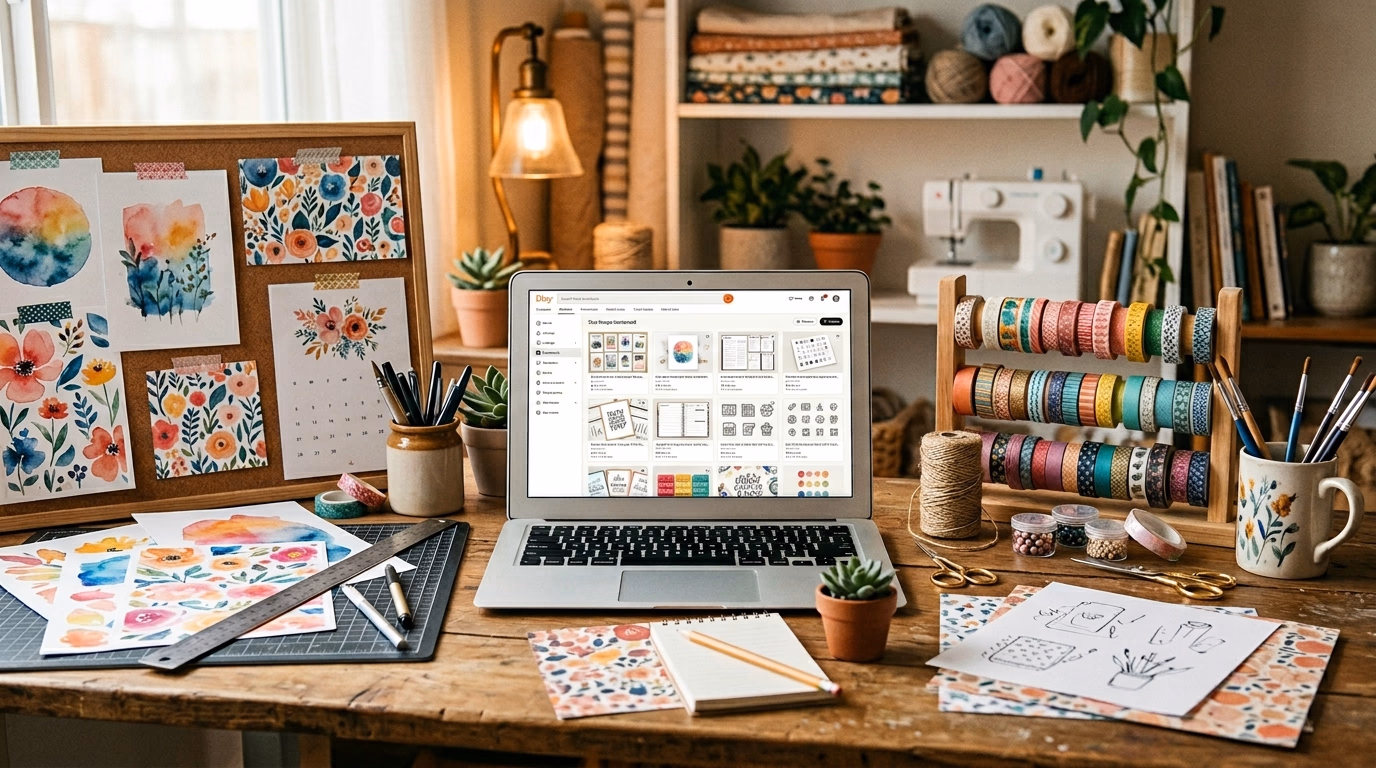 Etsy Digital Downloads Guide: Sell for Passive Income