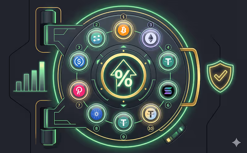 Top 10 Crypto Interest Accounts 2023